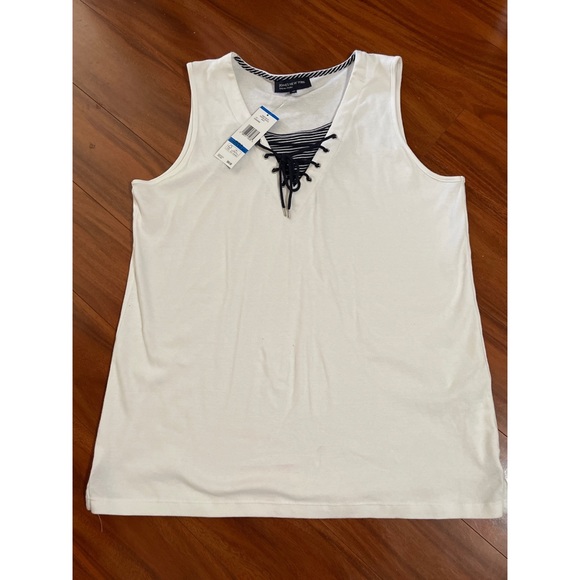 Jones New York Tops - NWT Womens Jones New York Signature Sleeveless Cotton Top Size XL
